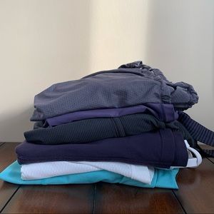 Size 6, 6 piece lululemon tank lot